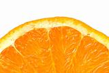 Sunlike orange slice detail