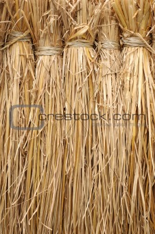 Background of straw
