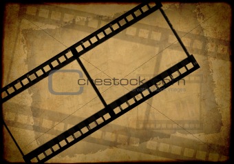 Grunge background - symbolical the image of a film