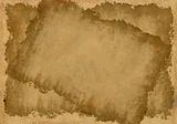 Grunge background - a sheet of the old, soiled paper
