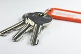 Keys with key fob (AD)