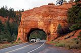 Tunnel Bryce Canyon Utah USA (MB)
