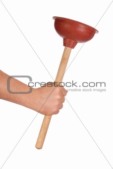Hand with Plunger