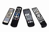four remote control devices