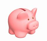 3d pig a coin box of pink color