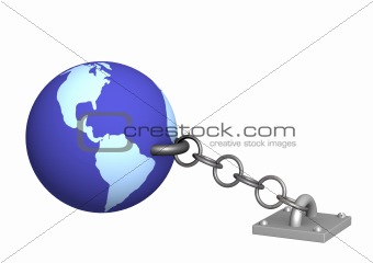 The 3d Earth, chained metal a circuit