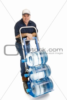 Water Delivery Man - Friendly