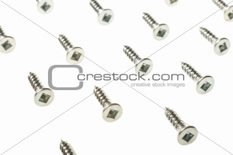 Background of flying screws
