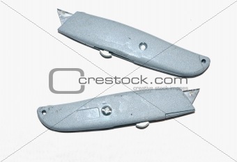 pair of boxcutters