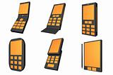 Mobile Phone Designs Type Icons