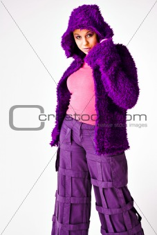 Fashion in purple