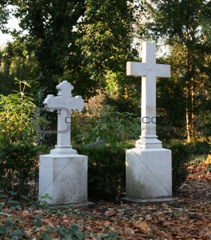 Old German graveyard