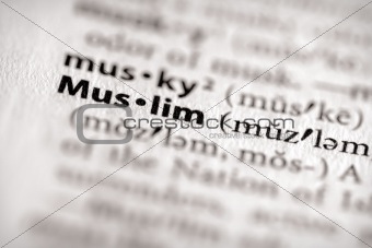 Dictionary Series - Religion: Muslim