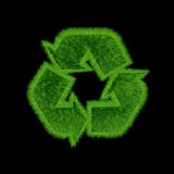 Recycle grass black
