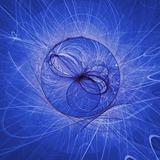 blue spiral rays