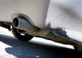 Old Exhaust Pipe