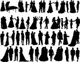 wedding silhouettes