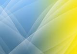 Abstract background of blue and yellow color