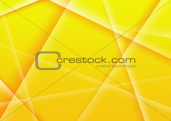 Abstract background of yellow color, with white and orange lines