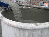 pouring cement