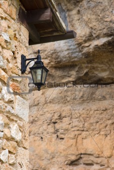 Streetlight in Orbaneja del Castillo
