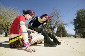 Two Punk Girls 