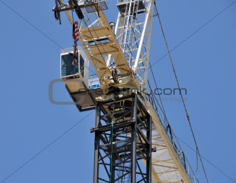 heavy duty crane and operator cab