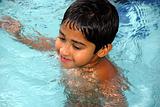 Boy Swimming