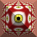 Pyramid of eyes