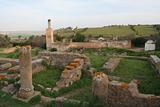 Fantastic view of roman ruins in Morocco