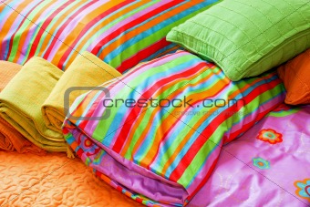 Colorful blanket