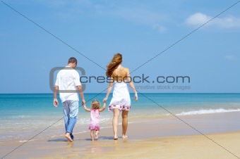 sea and family