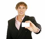 Young Businessman - Business Card