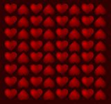 hearts pattern