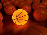 basketball glow ball