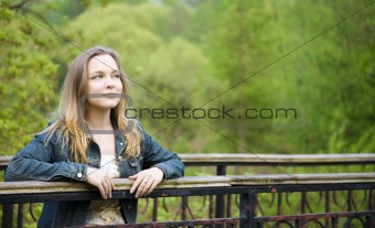 Woman On The Bridge