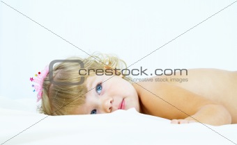 girl in bed