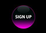 pink neon buttom sign up