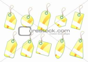 Yellow tags