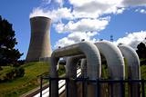 Geo-thermal power station