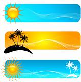 Tropical banners
