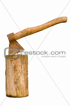 rusty old axe