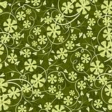 Decorative floral pattern, vector