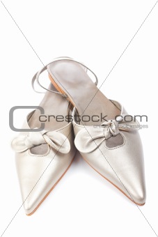 Wedding shoes isolated