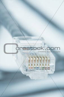 Wire for connection of a computer