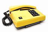 Yellow telephone