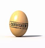 certificated egg