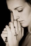 Prayer with rosary