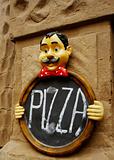 Pizza Sign, Mantova, Italy