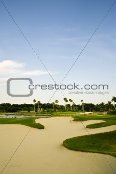 Golf Course Sand Trap
